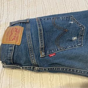 Wedgie skinny size 27 Levi jeans like new